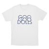 Stacked Logo Unisex T Shirt White